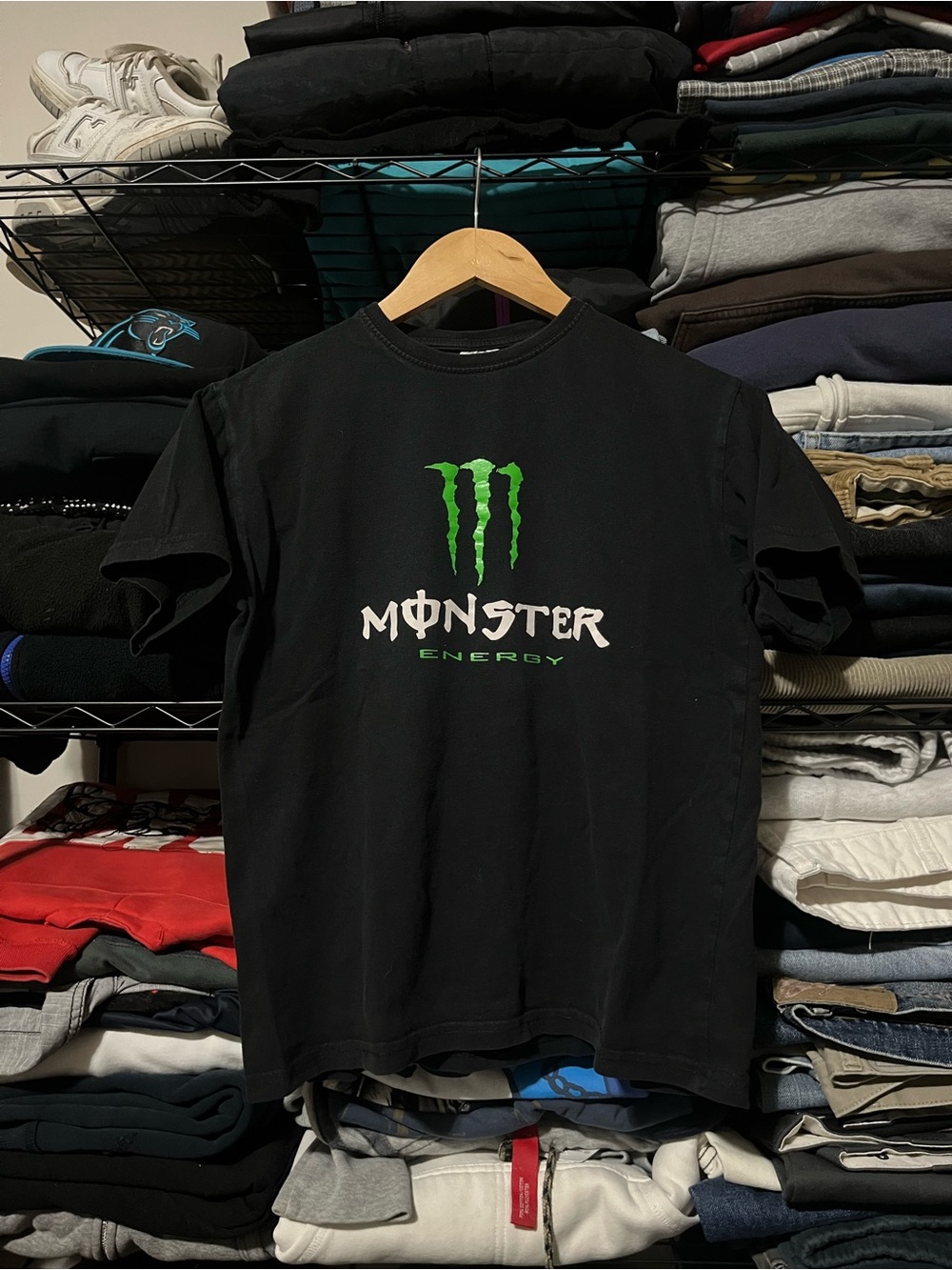 monster high Black Tee with Green Logo